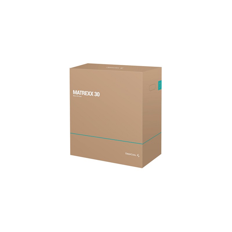Ohišje DeepCool MATREXX 30, Micro-ATX, črno