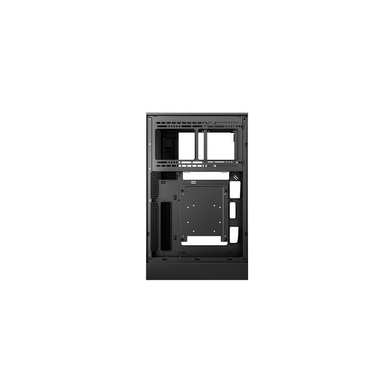 Računalniško ohišje DeepCool CH270 DIGITAL, Micro-ATX, LCD, steklo, črno
