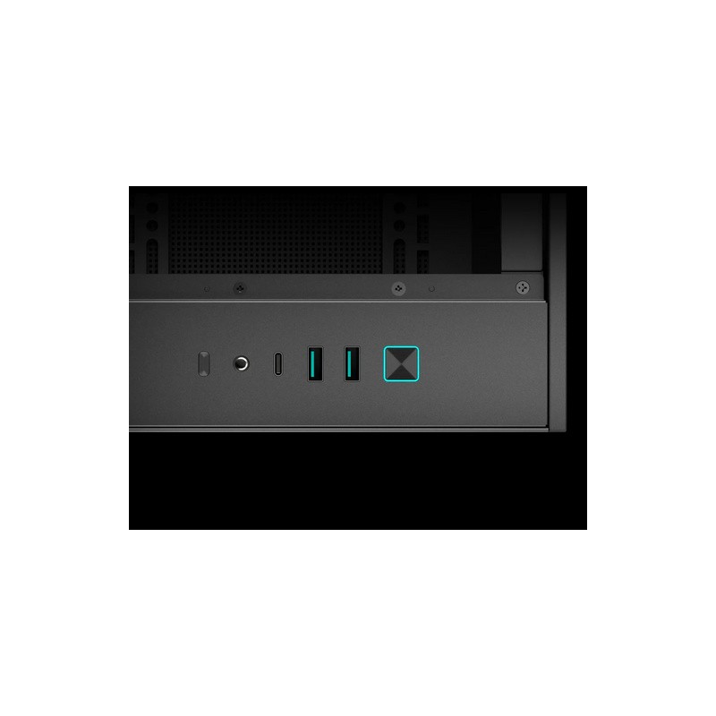 Računalniško ohišje DeepCool CH270 DIGITAL, Micro-ATX, LCD, steklo, črno