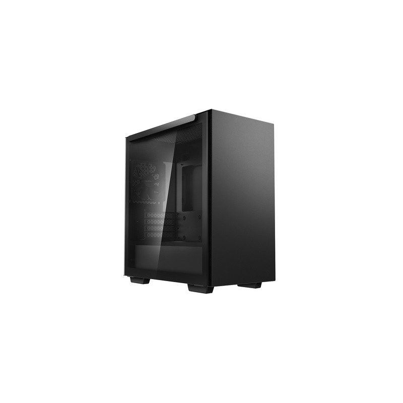 Računalniško ohišje DeepCool MACUBE 110, Micro-ATX, steklo, črno