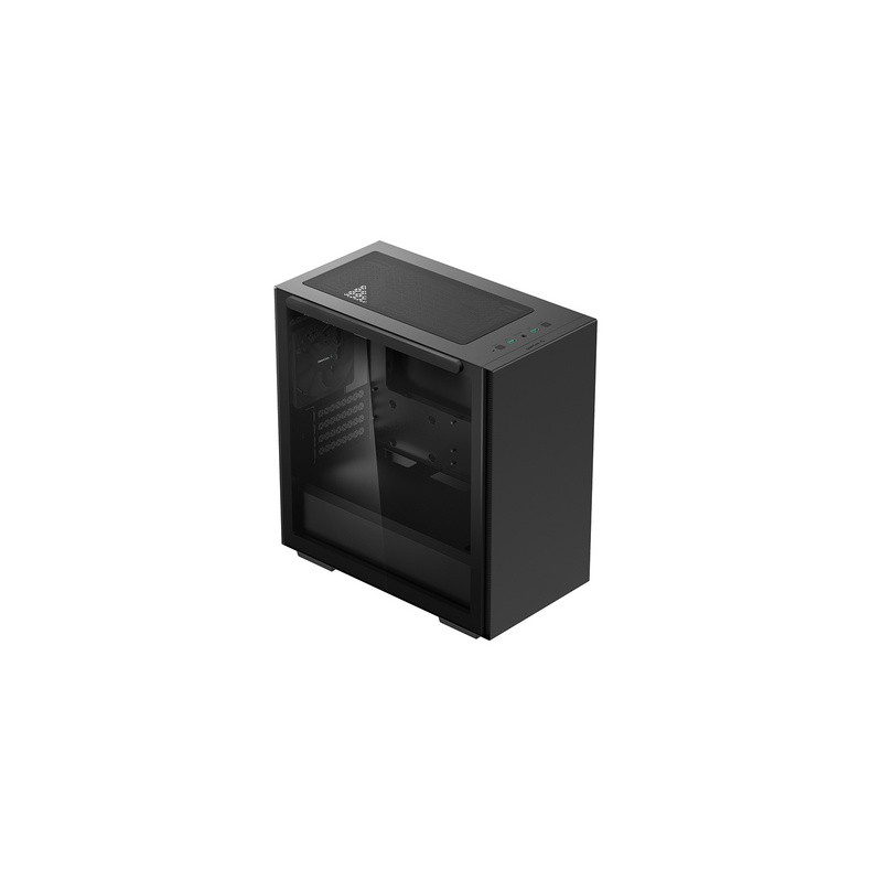 Računalniško ohišje DeepCool MACUBE 110, Micro-ATX, steklo, črno