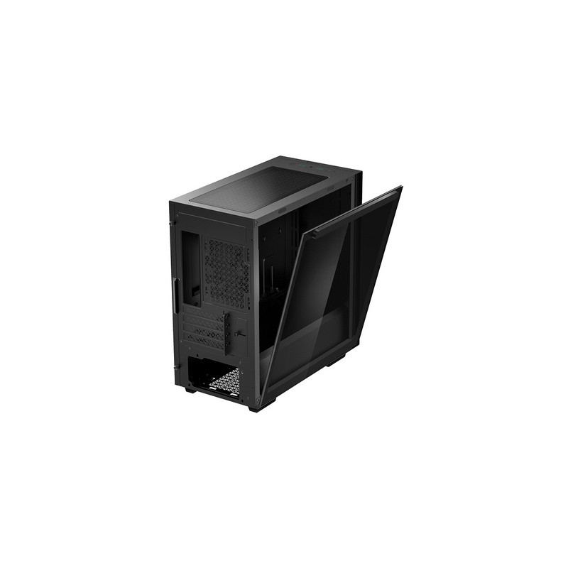 Računalniško ohišje DeepCool MACUBE 110, Micro-ATX, steklo, črno