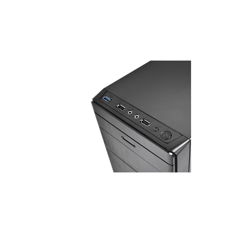 Računalniško ohišje DeepCool WAVE V2, Micro-ATX, črno