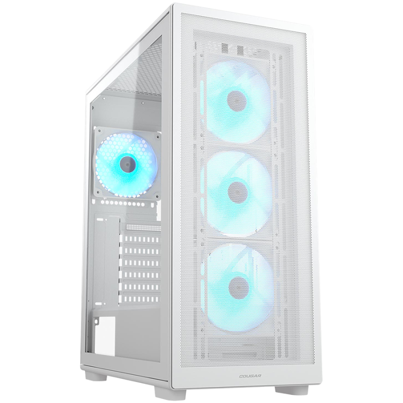 Ohišje COUGAR MX220 RGB, Mid Tower, belo