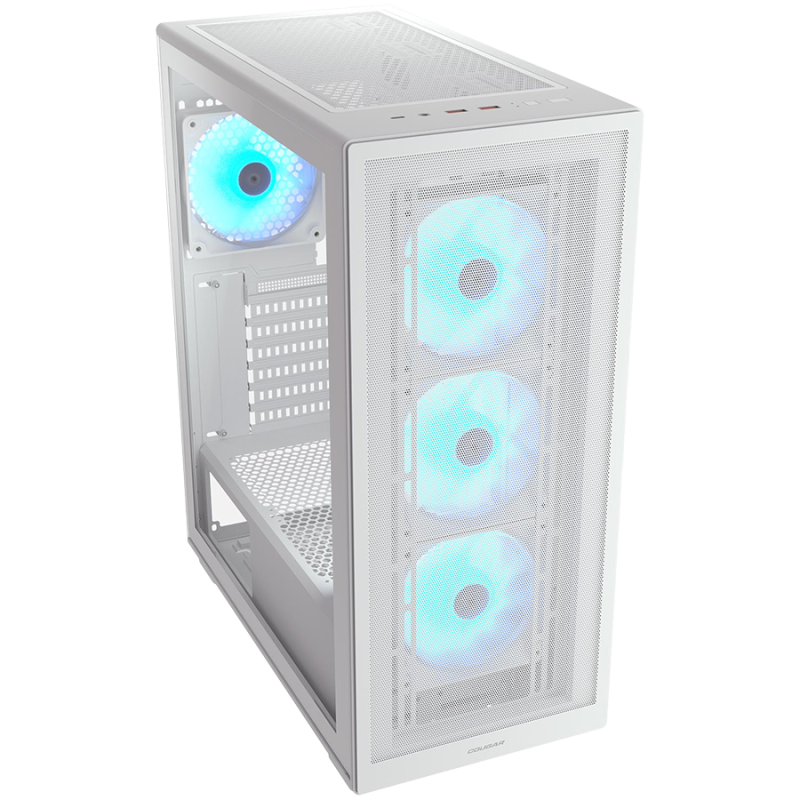 Ohišje COUGAR MX220 RGB, Mid Tower, belo