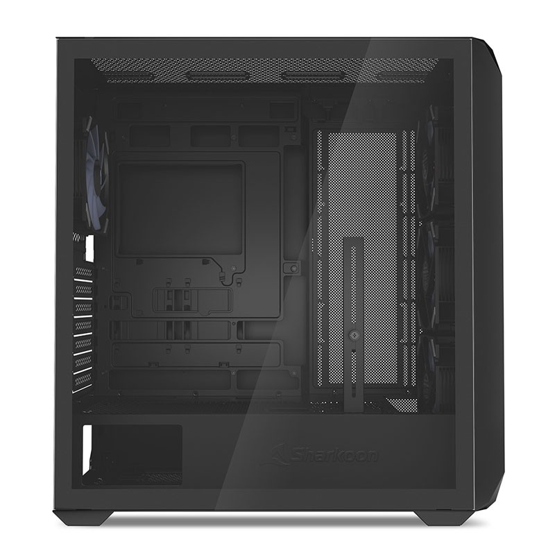 Ohišje SHARKOON AK3 RGB, midiATX, črno