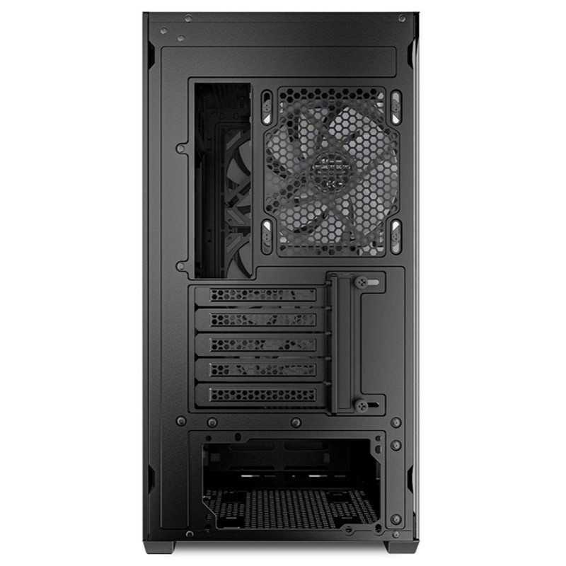Ohišje SHARKOON MK3 RGB, midiATX, črno