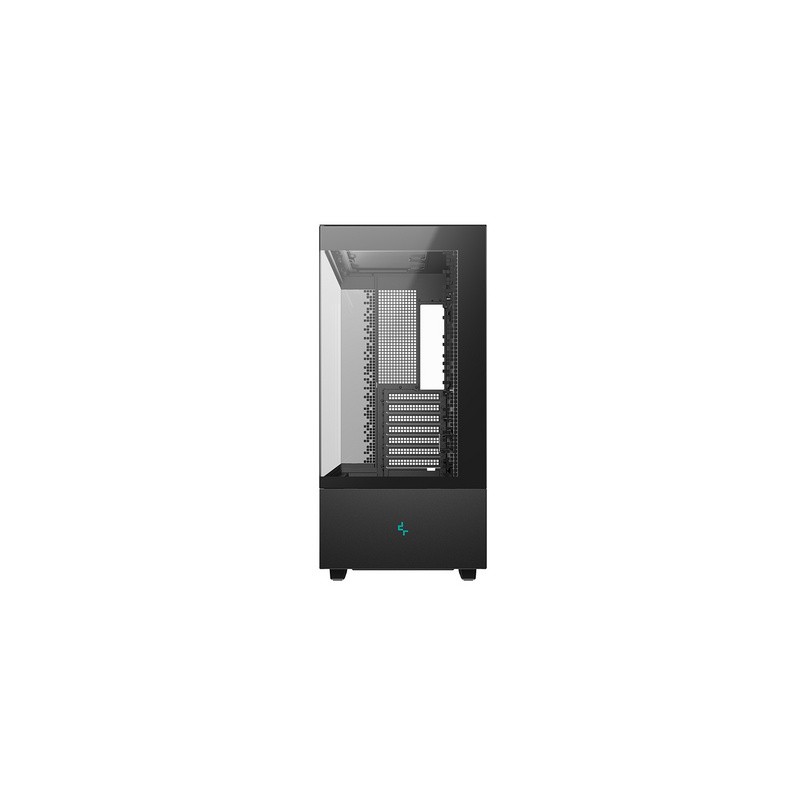 Ohišje DeepCool CH690 DIGITAL, ATX, Midi-Tower, LCD, steklo, črno