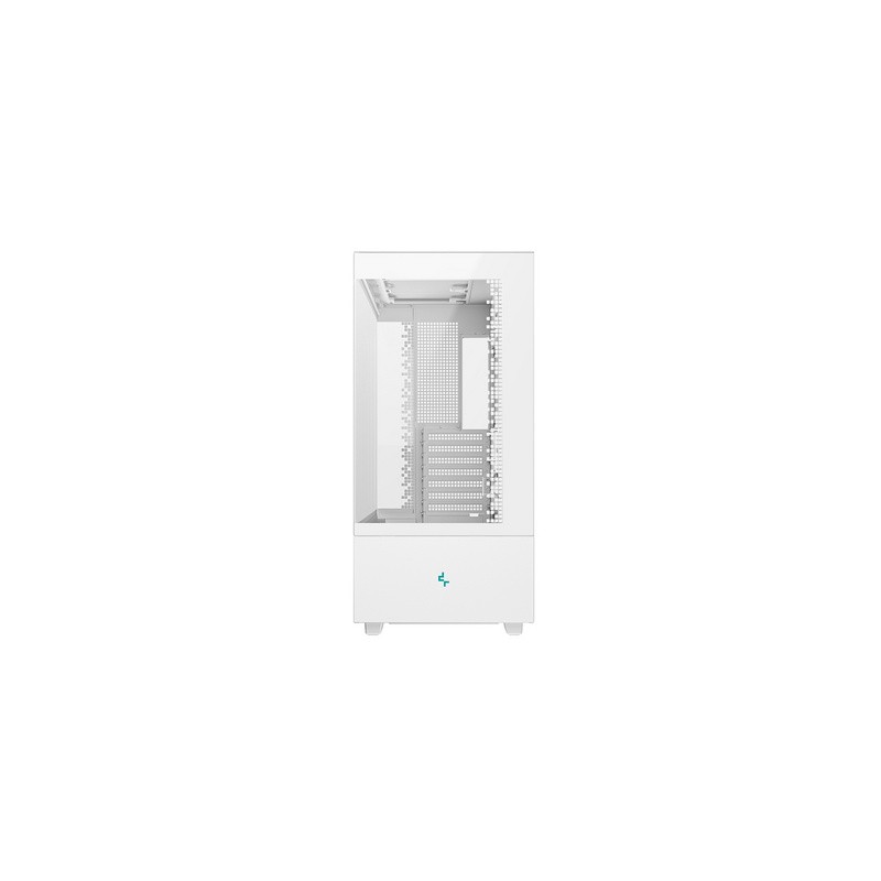 Ohišje DeepCool CH690 DIGITAL, ATX, Midi-Tower, LCD, steklo, belo