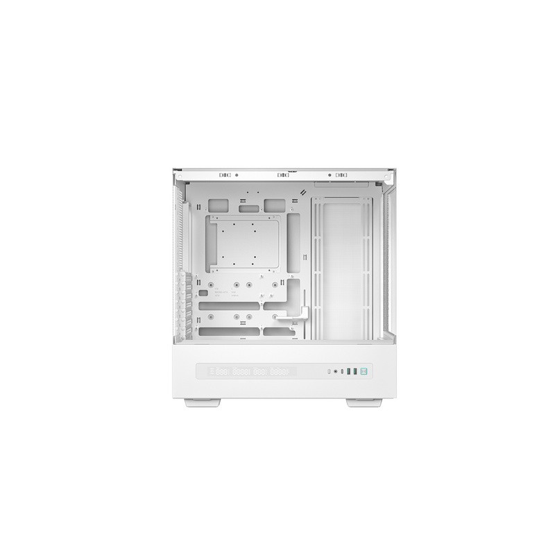 Ohišje DeepCool CH690 DIGITAL, ATX, Midi-Tower, LCD, steklo, belo