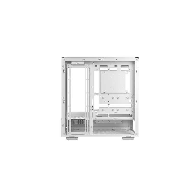 Ohišje DeepCool CH690 DIGITAL, ATX, Midi-Tower, LCD, steklo, belo
