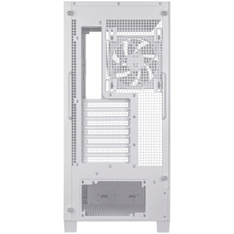 Ohišje ASUS A31 PLUS ATX, steklo, 4x 120mm ventilatorji, belo