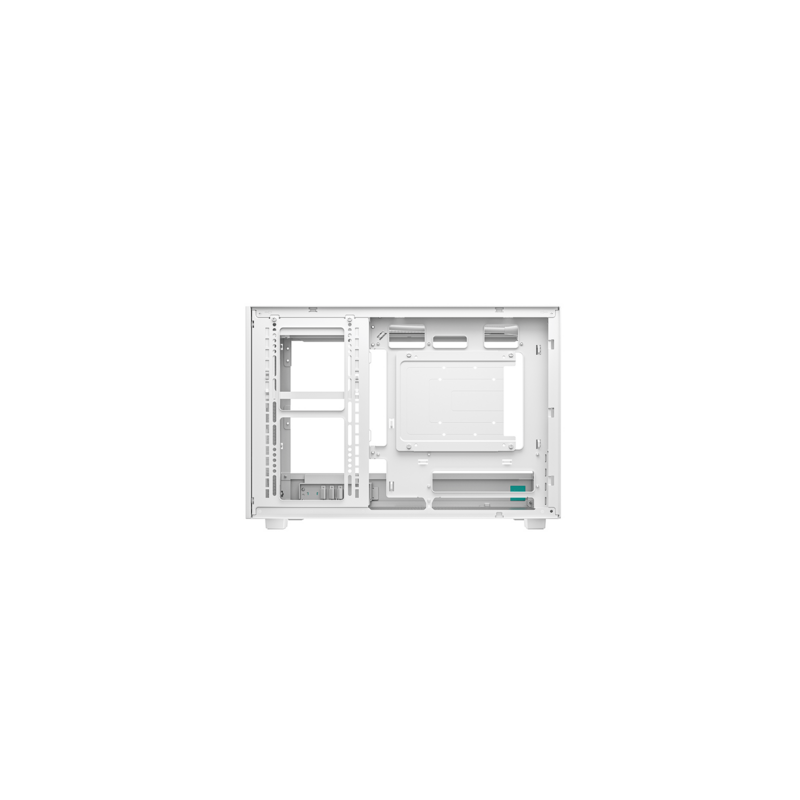 Računalniško ohišje DeepCool CH260, Micro-ATX, steklo, belo