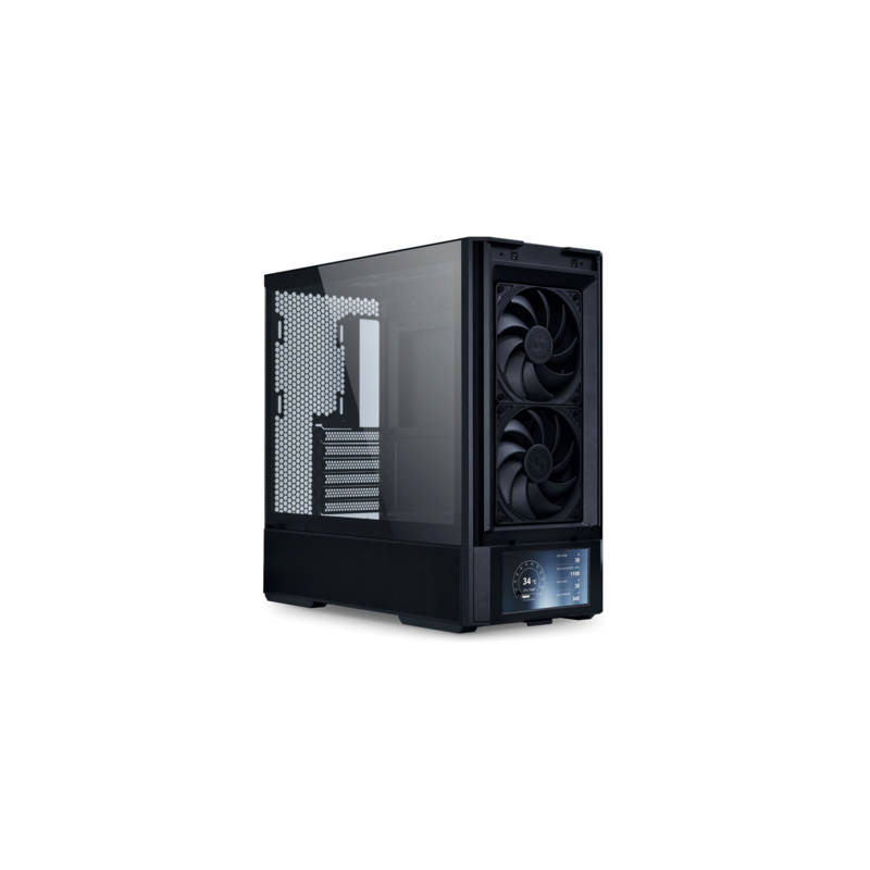 Računalniško ohišje Lian Li LANCOOL 207 Digital, ATX, steklo, črno