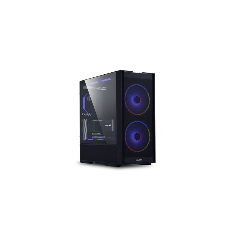 Računalniško ohišje Lian Li LANCOOL 206 Midi-Tower, ATX, steklo, črno
