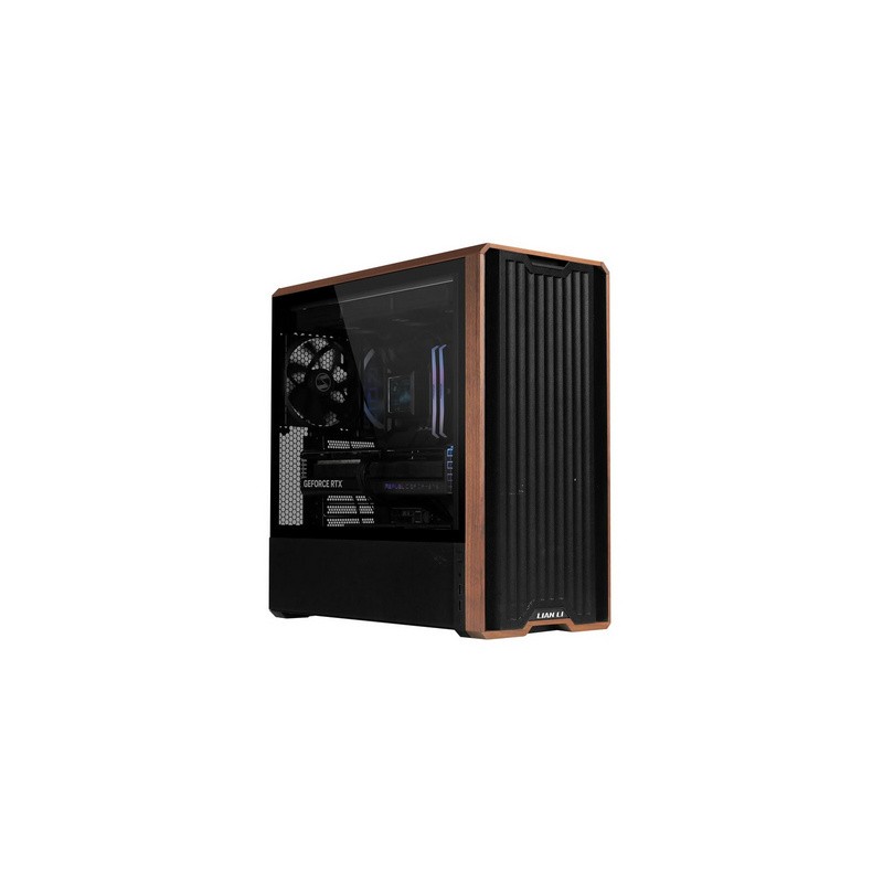 Računalniško ohišje Lian Li LANCOOL 217, ATX, Midi-Tower, steklo, črno