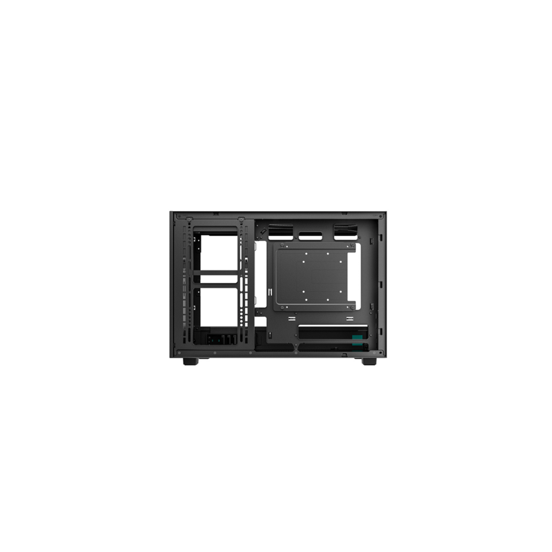 Računalniško ohišje DeepCool CH260, Micro-ATX, steklo, črno