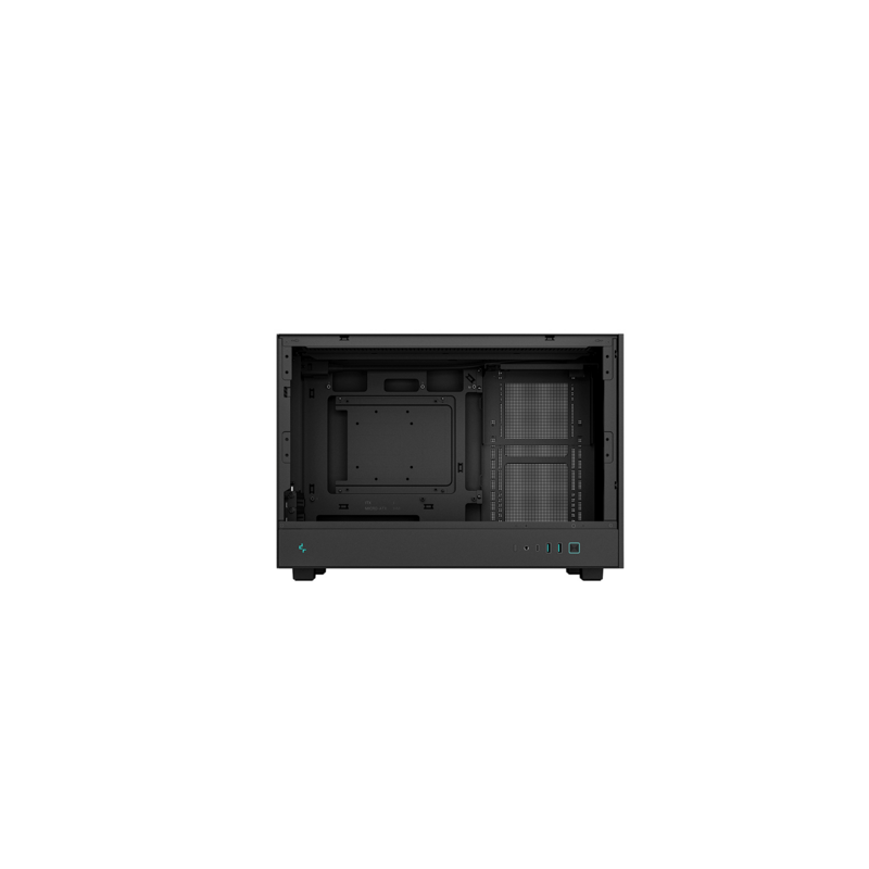 Računalniško ohišje DeepCool CH260, Micro-ATX, steklo, črno