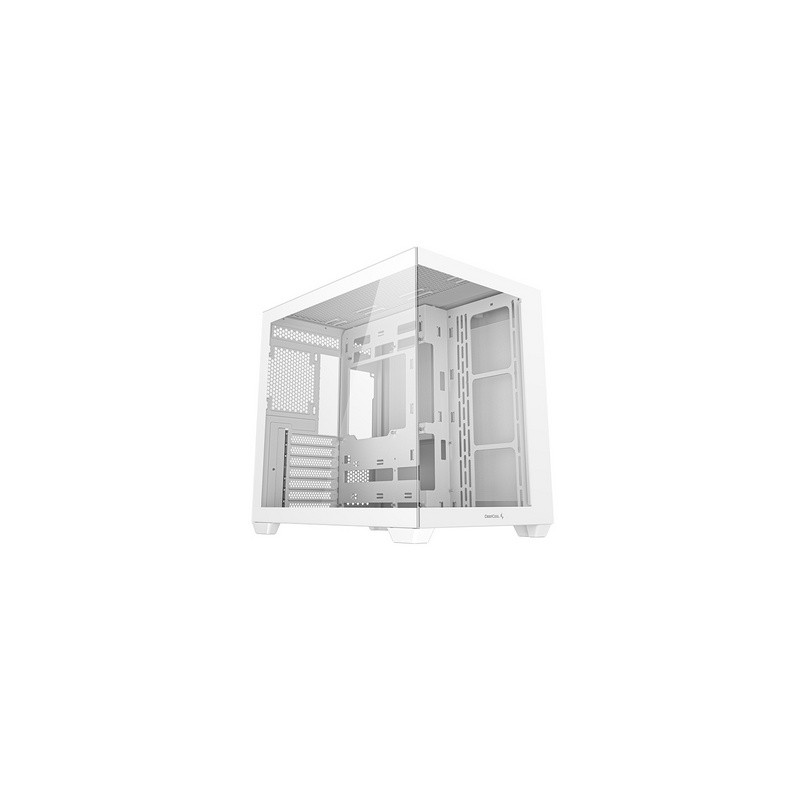 Računalniško ohišje DeepCool CG530, ATX, Midi-Tower, steklo, belo