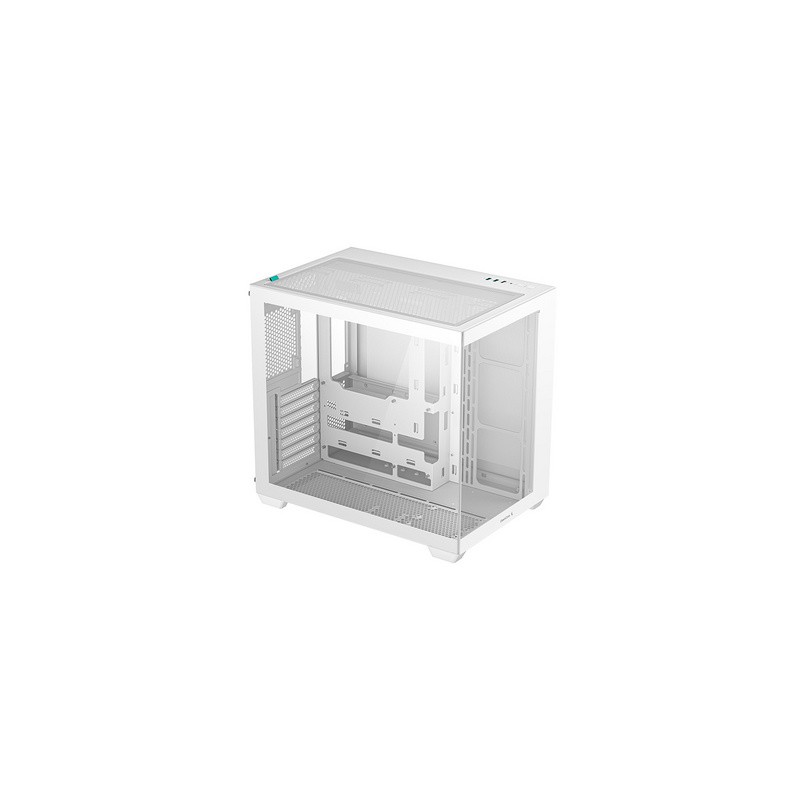 Računalniško ohišje DeepCool CG530, ATX, Midi-Tower, steklo, belo