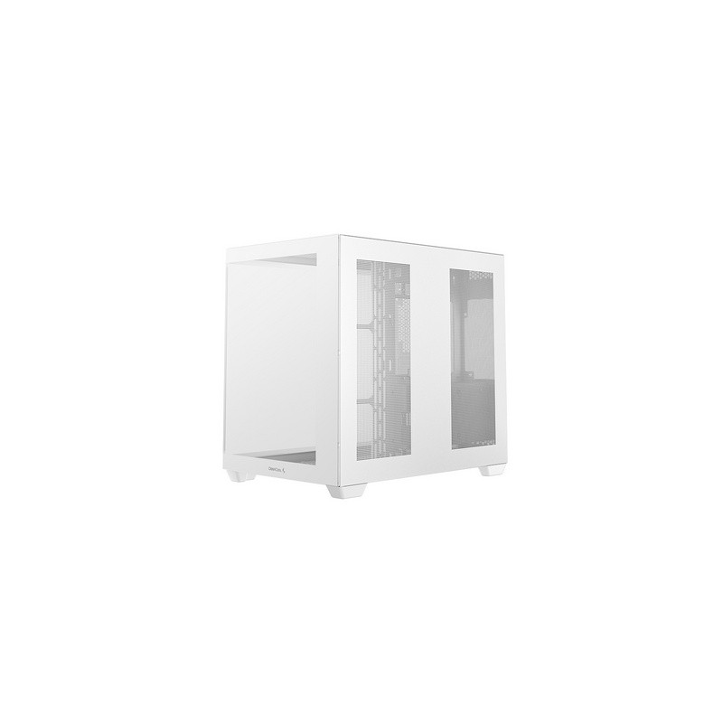 Računalniško ohišje DeepCool CG530, ATX, Midi-Tower, steklo, belo