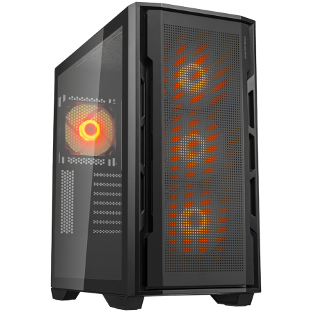 Ohišje COUGAR UNIFACE RGB, Mid Tower, črno