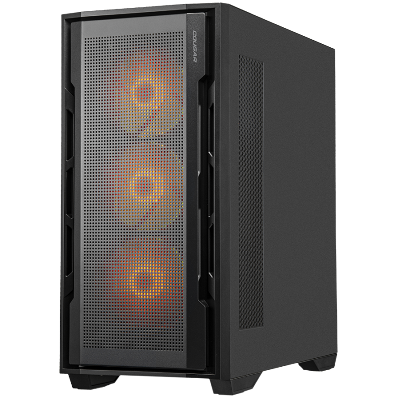 Ohišje COUGAR UNIFACE RGB, Mid Tower, črno