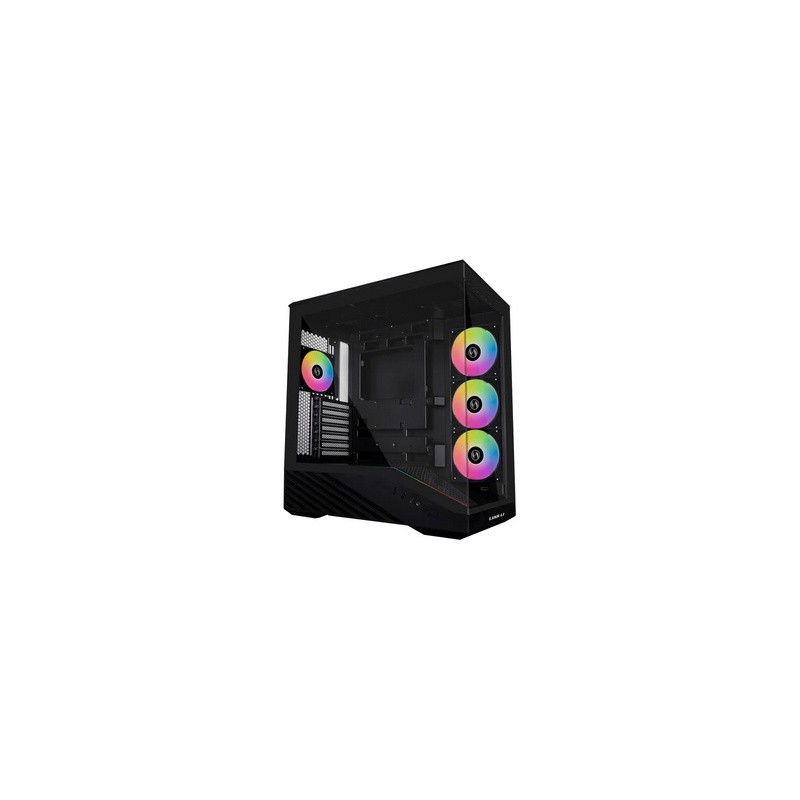 Računalniško ohišje Lian Li Vector V100, ATX, Midi-Tower, kaljeno steklo, črno