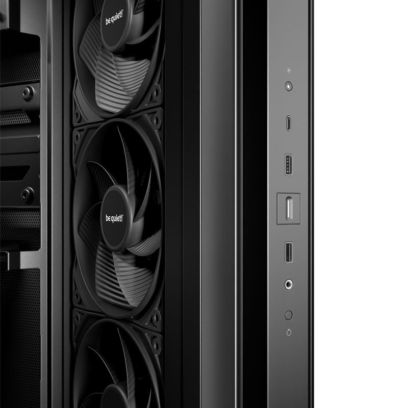 Ohišje BE QUIET! Light Base 500, midi-ATX, okno, črno