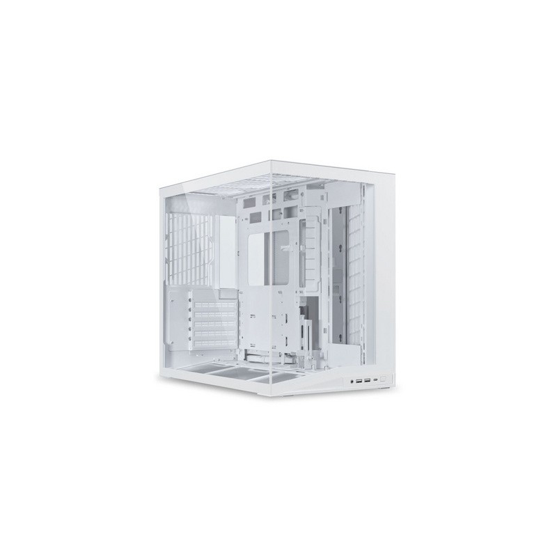 Ohišje Lian Li O11 Dynamic Mini V2, ATX, Midi-Tower, kaljeno steklo, belo