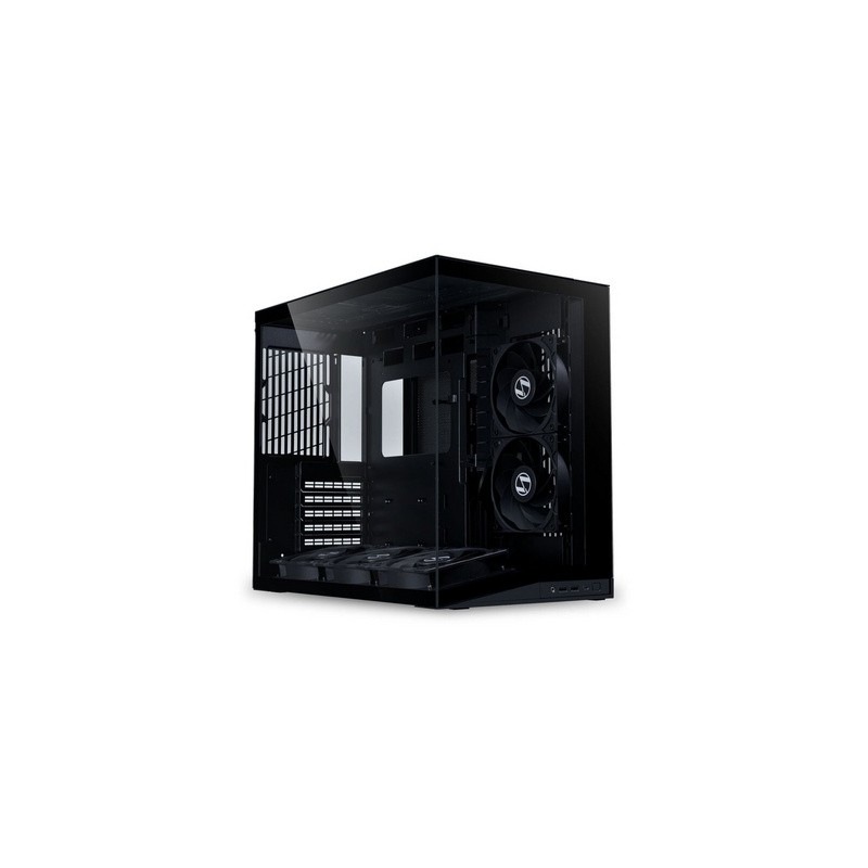 Ohišje Lian Li O11 Dynamic Mini V2 Flow, ATX, Midi-Tower, kaljeno steklo, črno