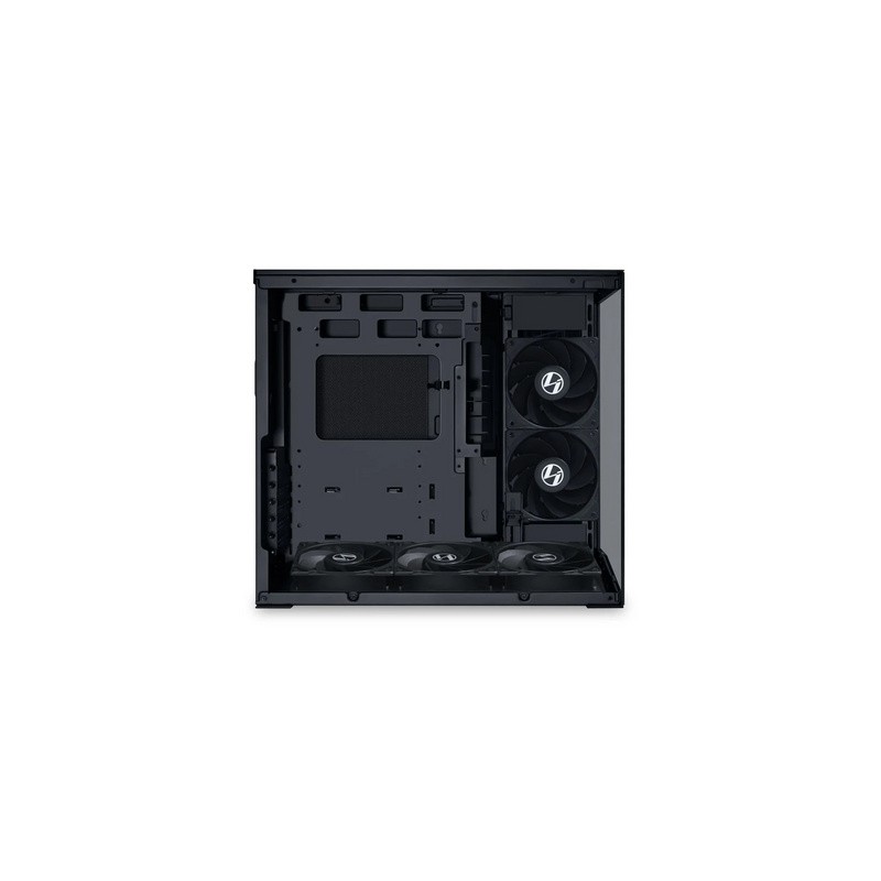 Ohišje Lian Li O11 Dynamic Mini V2 Flow, ATX, Midi-Tower, kaljeno steklo, črno