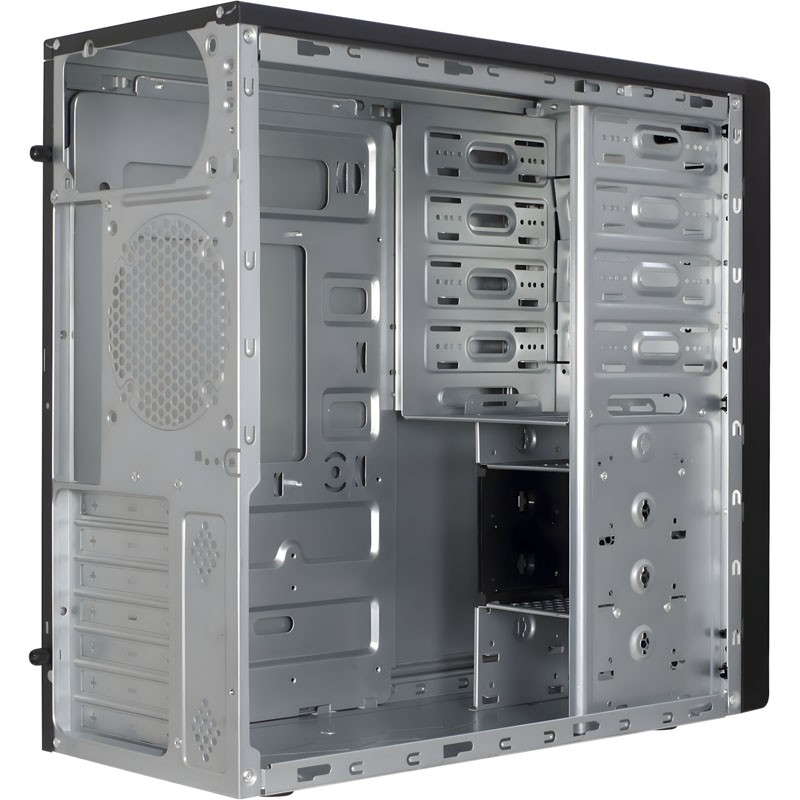 Ohišje Inter-Tech IT-8835 RIPPLE midi-ATX, črno