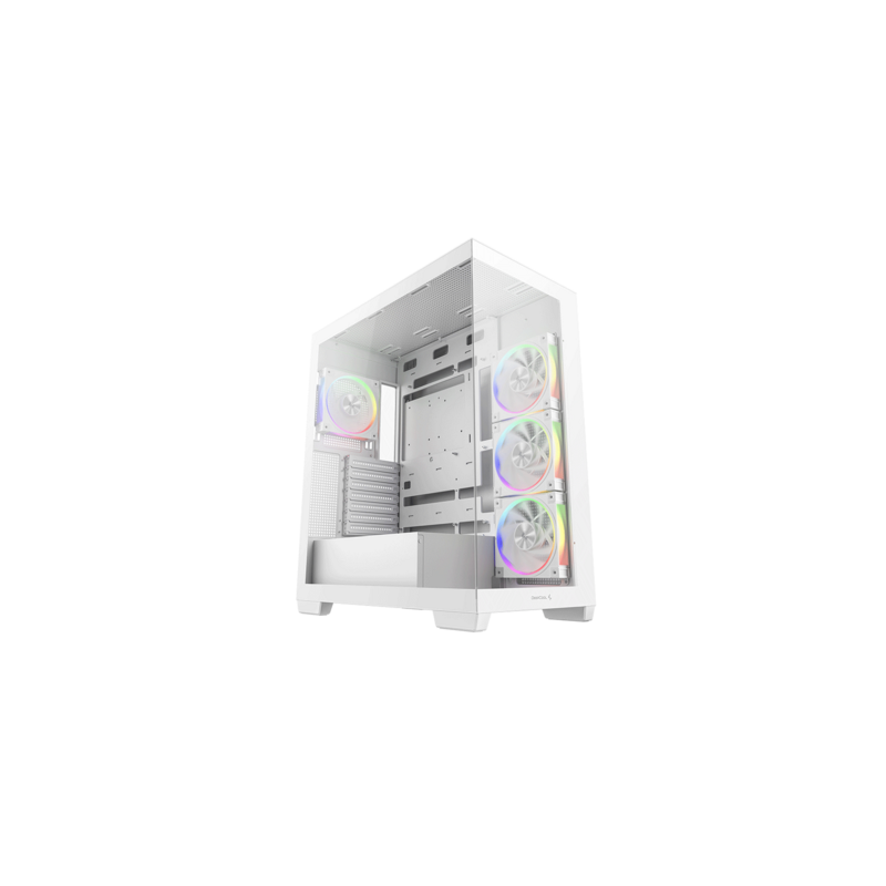 Ohišje DeepCool CG580 4F V2, ATX, Midi-Tower, belo