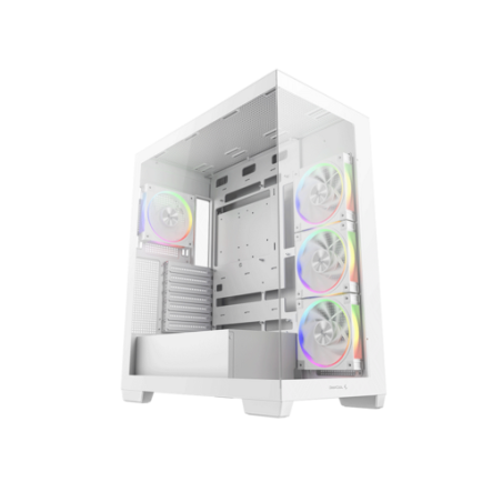 Ohišje DeepCool CG580 4F V2, ATX, Midi-Tower, belo