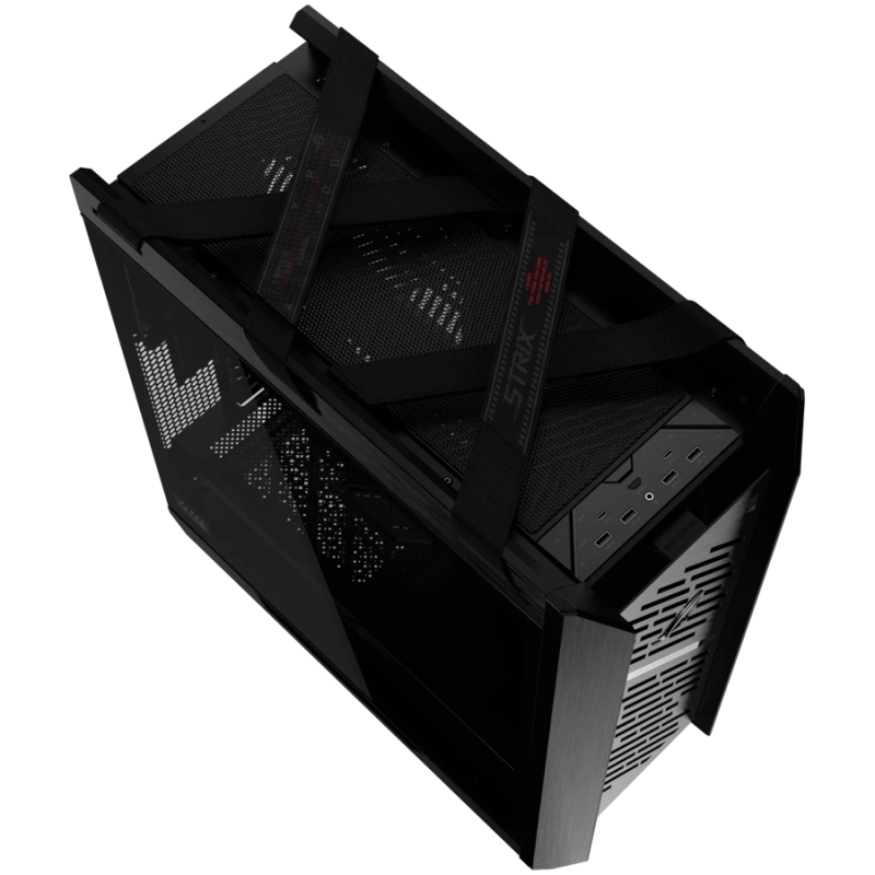 Ohišje ASUS ROG Strix Helios II GX601S, EATX, črno