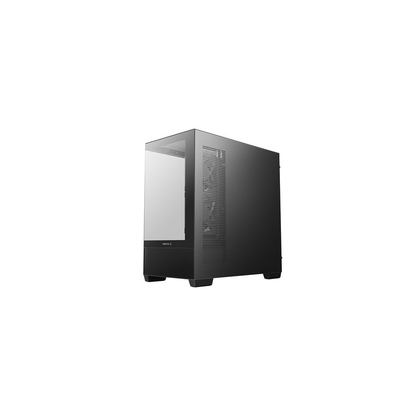 Ohišje DeepCool CG380 3F, mATX, Midi-Tower, kaljeno steklo, črno