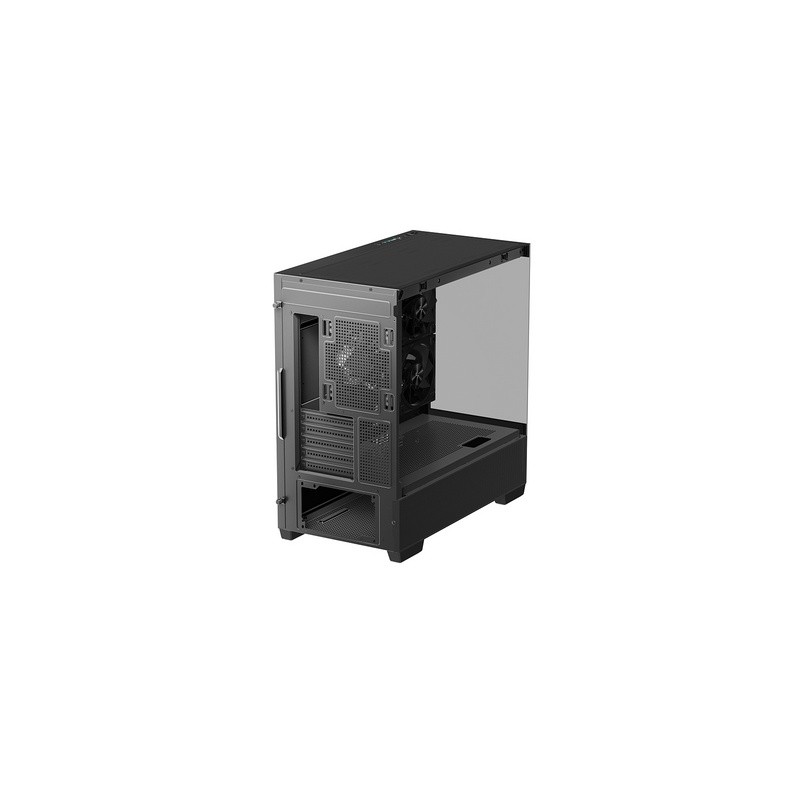 Ohišje DeepCool CG380 3F, mATX, Midi-Tower, kaljeno steklo, črno