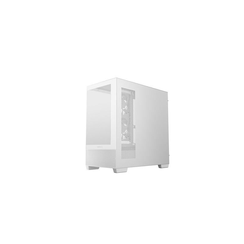 Ohišje DeepCool CG380 3F, mATX, Midi-Tower, kaljeno steklo, belo