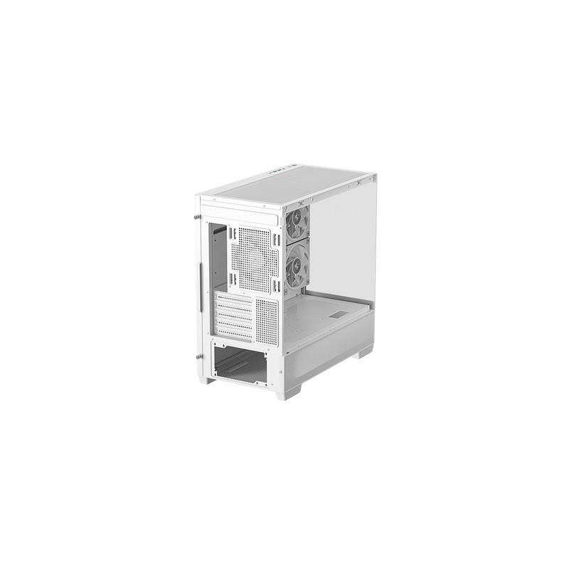 Ohišje DeepCool CG380 3F, mATX, Midi-Tower, kaljeno steklo, belo