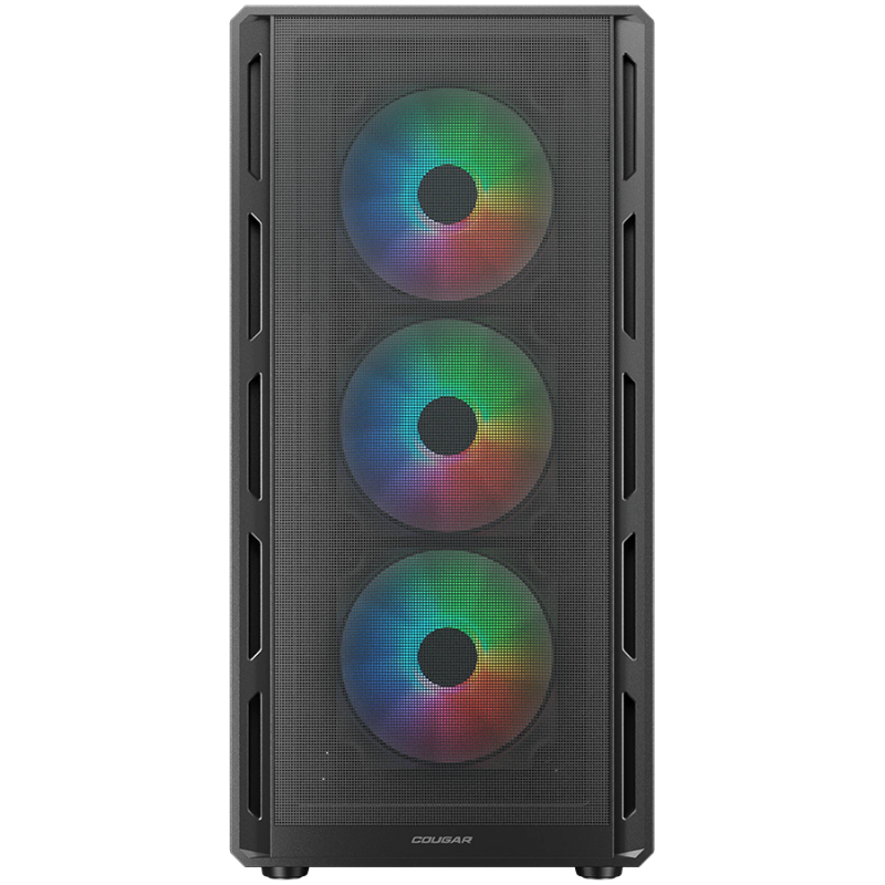 Ohišje COUGAR AIRFACE PURE RGB, Mid Tower, črno