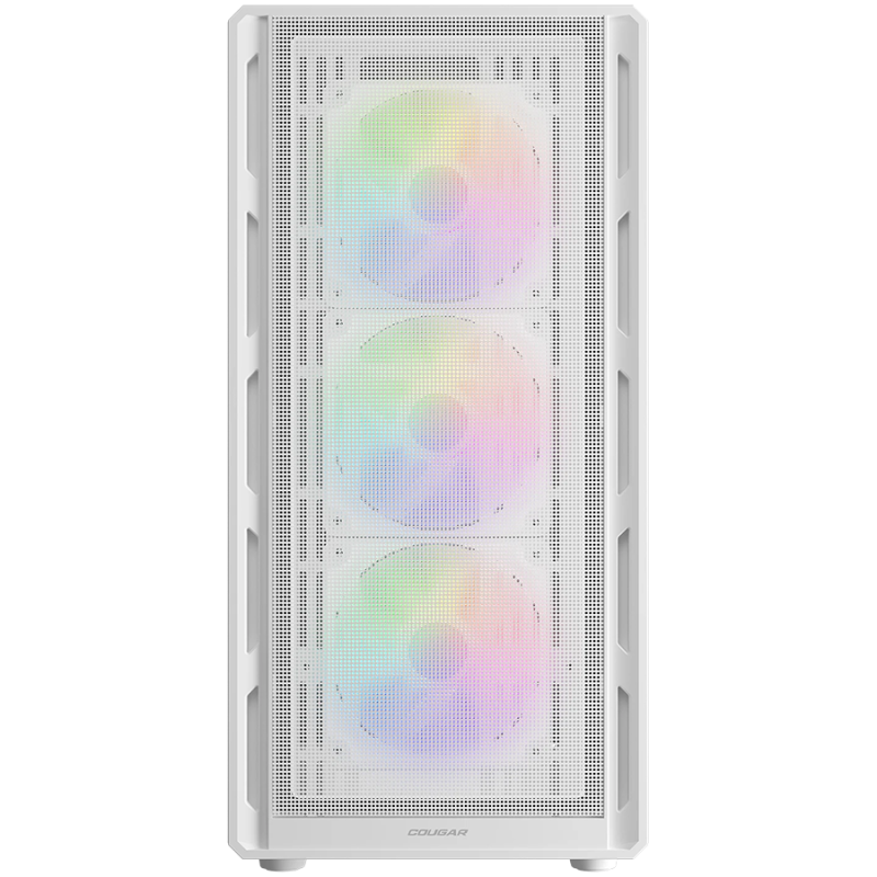 Ohišje COUGAR AIRFACE PURE RGB, Mid Tower, belo