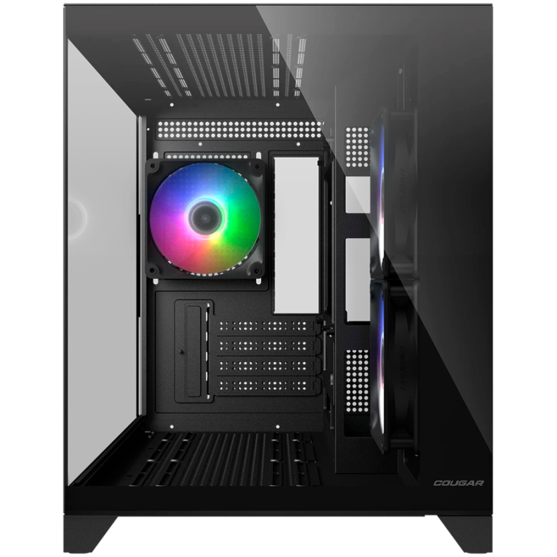 Ohišje COUGAR FV150 Mini RGB, Mid tower, črno