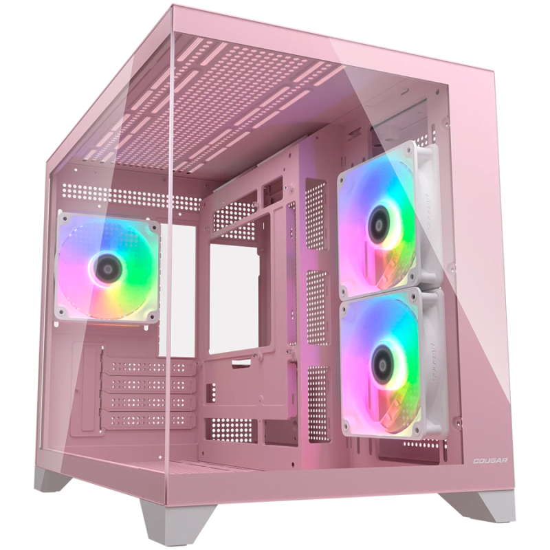 Ohišje COUGAR FV150 Mini RGB, Mid tower, roza