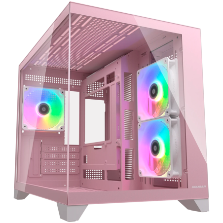 Ohišje COUGAR FV150 Mini RGB, Mid tower, roza