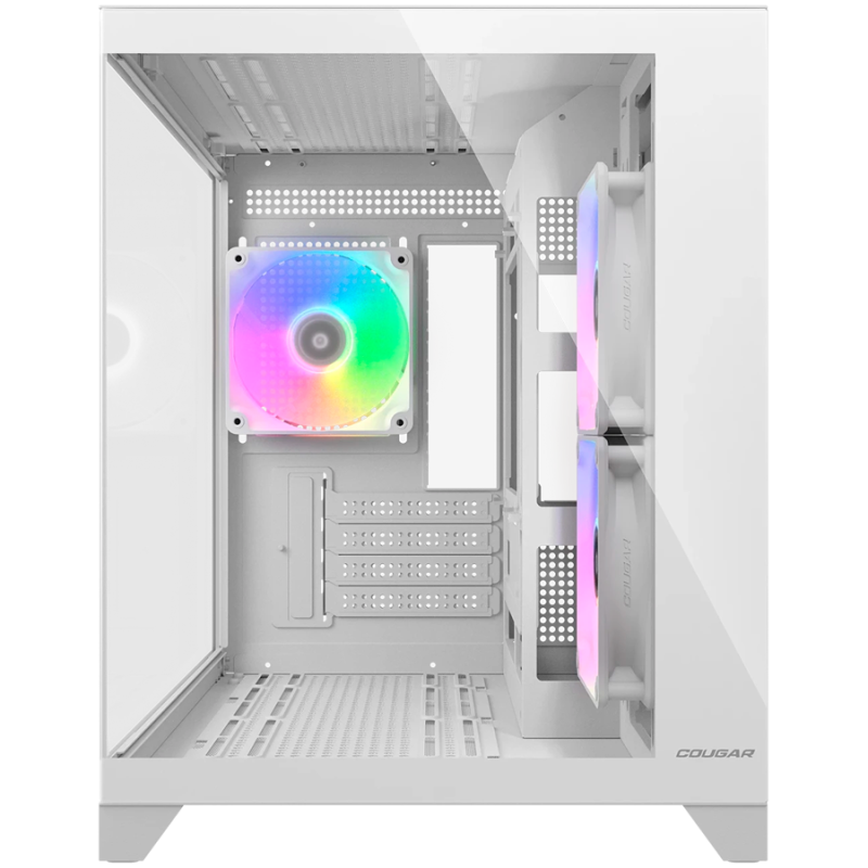 Ohišje COUGAR FV150 Mini RGB, Mid tower, belo
