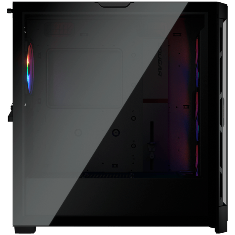 Ohišje COUGAR Airface Pro RGB, Mid Tower, črno