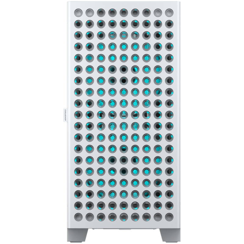 Ohišje COUGAR AIRFACE ECO RGB, Mid Tower, belo