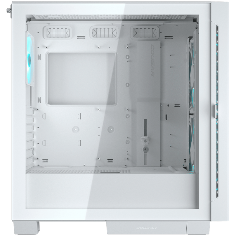Ohišje COUGAR AIRFACE ECO RGB, Mid Tower, belo