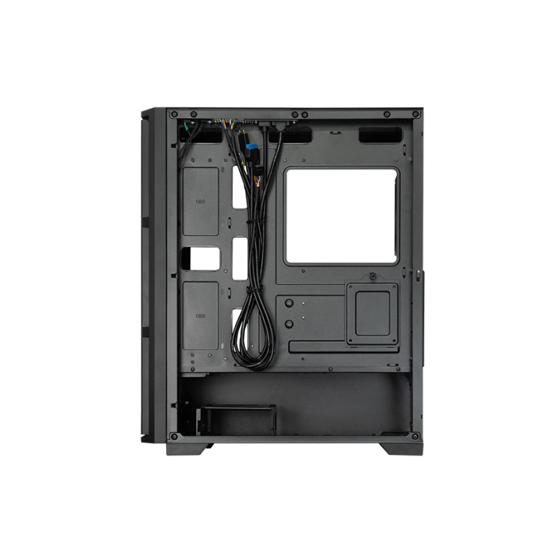 Chieftec Pro Midi Q AS-02B-OP ATX ohišje, črno